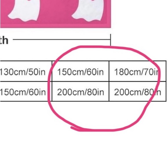 Viral Pink Ghost Tik Tok Blanket XL - Picture 5 of 8